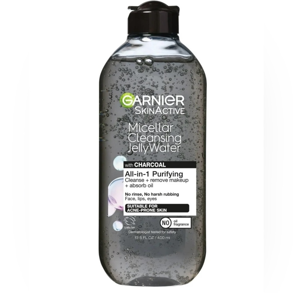 New Garnier Micellar Cleansing Jelly Water with Charcoal